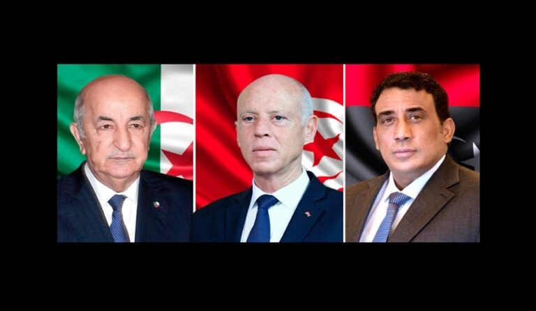 قمة تونس: لقاء ثلاثي بين رؤساء تونس والجزائر وليبيا