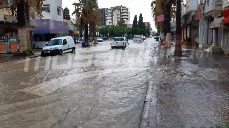 كمية الأمطار المسجلة في الولايات التونسية خلال 24 ساعة الماضية