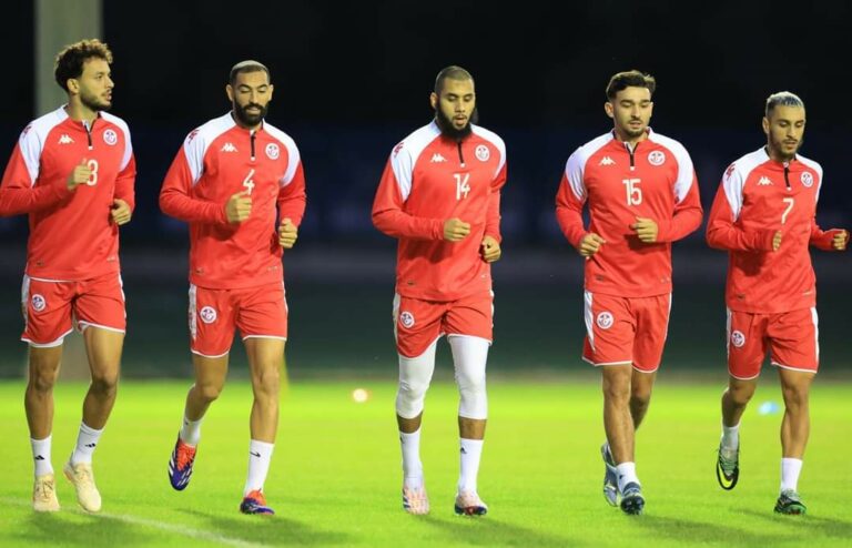 بمشاركة كل اللاعبين..المنتخب يجري حصة تدريبية في بريتوريا