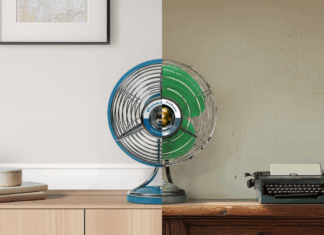 شركة إل جي تعيد ابتكار مروحتها الشهيرة D-301