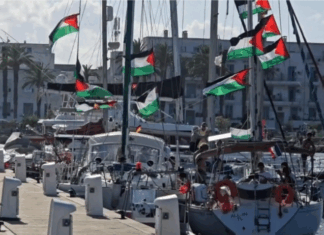 بنزرت تستعد لانطلاق “أسطول الصمود العالمي” نحو غزة