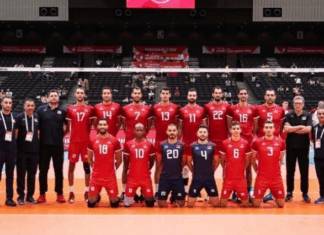 المنتخب التونسي للكرة الطائرة ينهزم أمام إيران ويواجه مصر في لقاء حاسم للتأهل