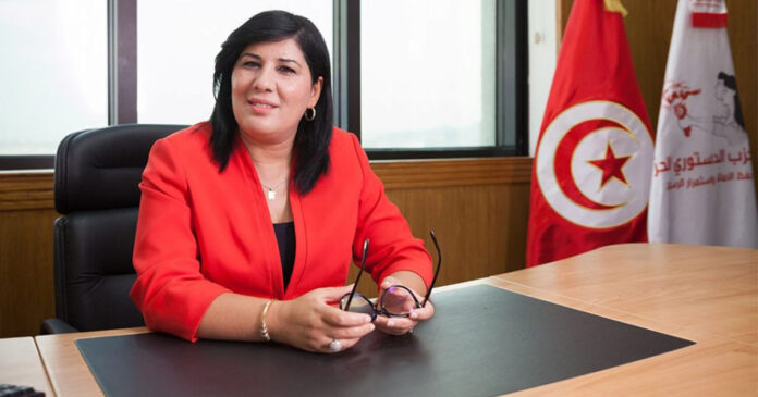 محكمة الاستئناف تحجز ملف قضية عبير موسي للنظر في مطلب التجريح