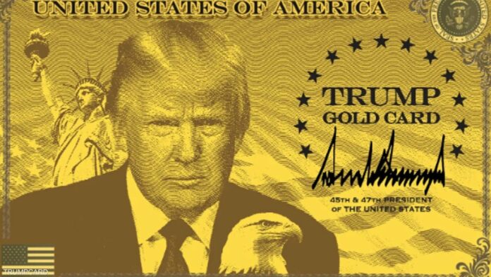 ترامب يطلق برنامج “البطاقة الذهبية” للإقامة في الولايات المتحدة مقابل مليون دولار