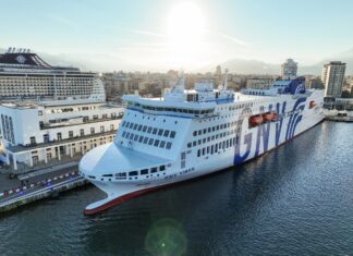 شركة الملاحة الإيطالية GNV تقدم سفينتها الجديدة VIRGO : أول سفينة في أسطولها وأول عبارة إيطالية بعيدة المدى تعمل بالغاز الطبيعي المسال