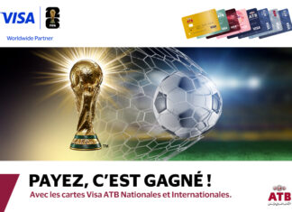البنك العربي لتونس (ATB) و”Visa” يطلقان مسابقة كبرى: في الطريق إلى كأس العالم لكرة القدم 2026™