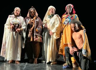 مسرحية “سراب” في عرضها الأول