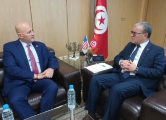 آفاق تعزيز التعاون الإقتصادي ، محور لقاء وزير الإقتصاد بسفير الولايات المتحدة الأمريكية